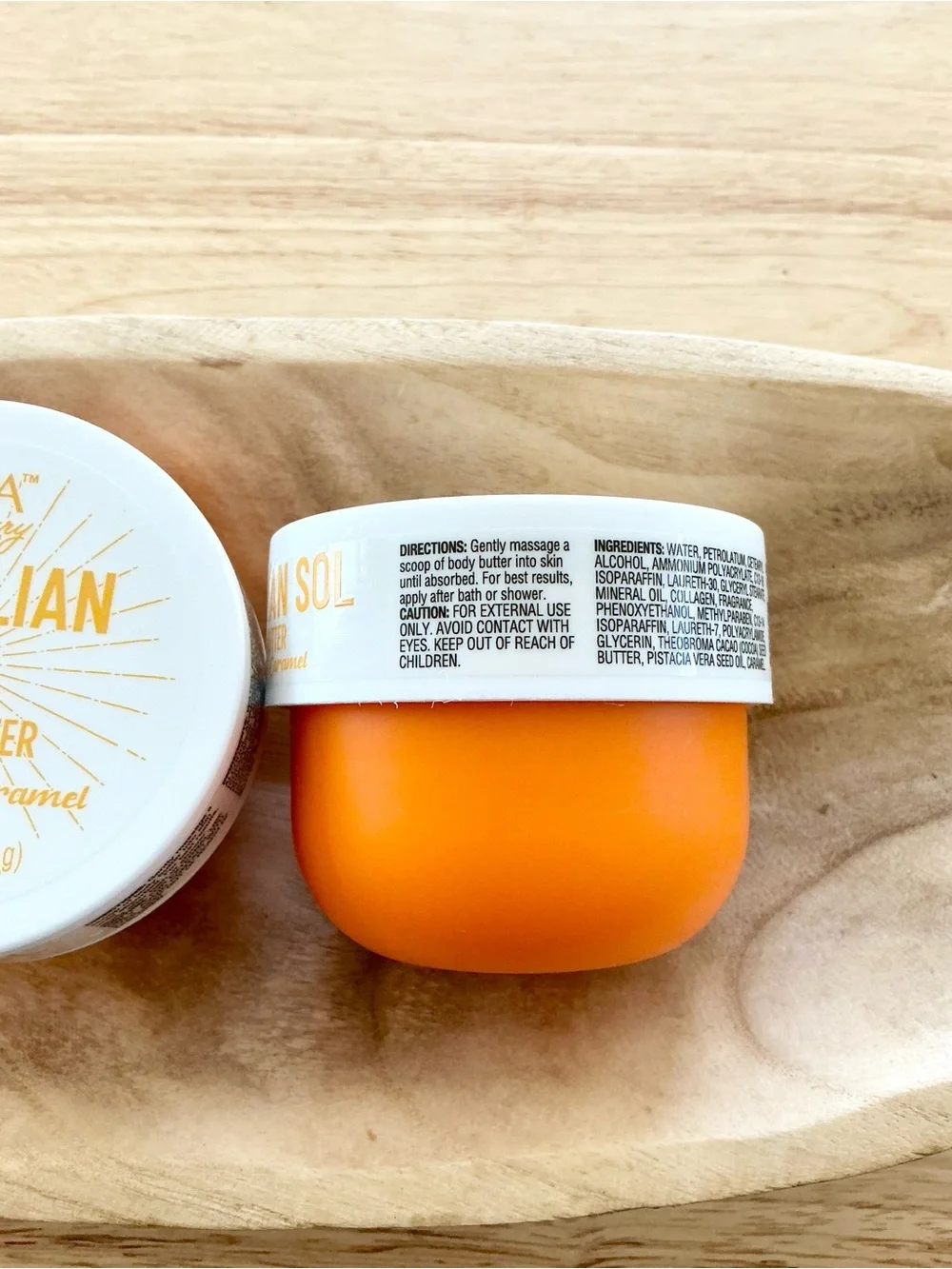 🆕 Spa Luxury Brazilian Sol Body Butter w Pistachio and Carmel- 2 Jars